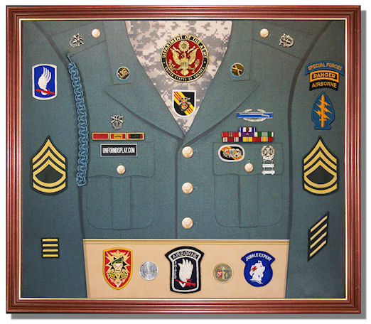 Uniform Display Case Award Display Case Shadow Box