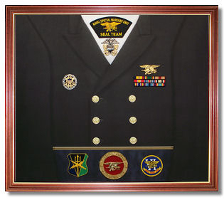 Navy Uniform Display Case Navy Awards Display Case Shadow Box